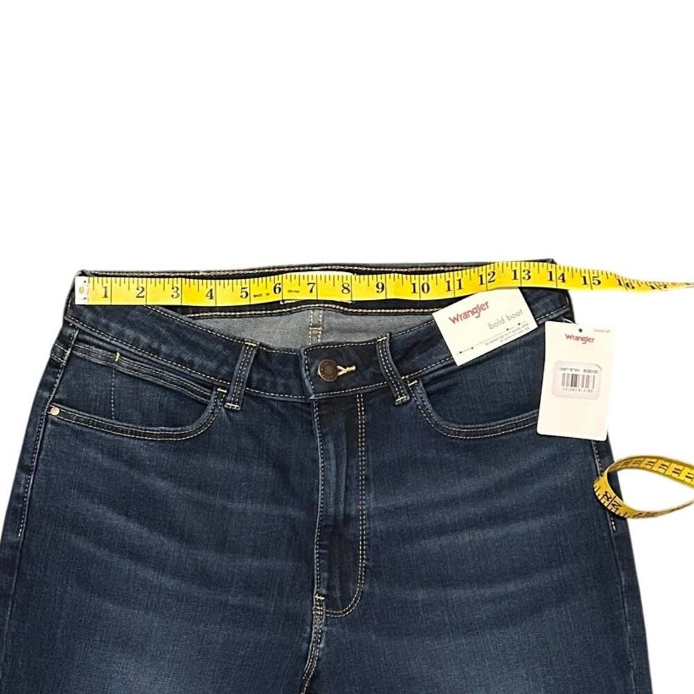 Wrangler Bold Boot Jeans High Rise Size 8 29 x 30 - Picture 7 of 9